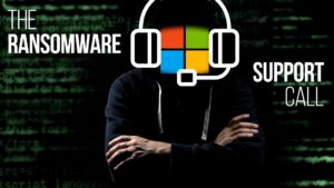 Beware that “support call” – it could be a ransomware scam